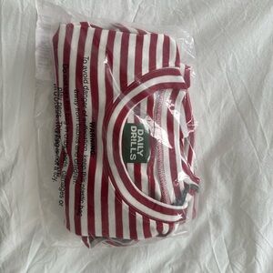 Daily Drills Striped Women’s.- not in the plastic wrap but I only wore this once